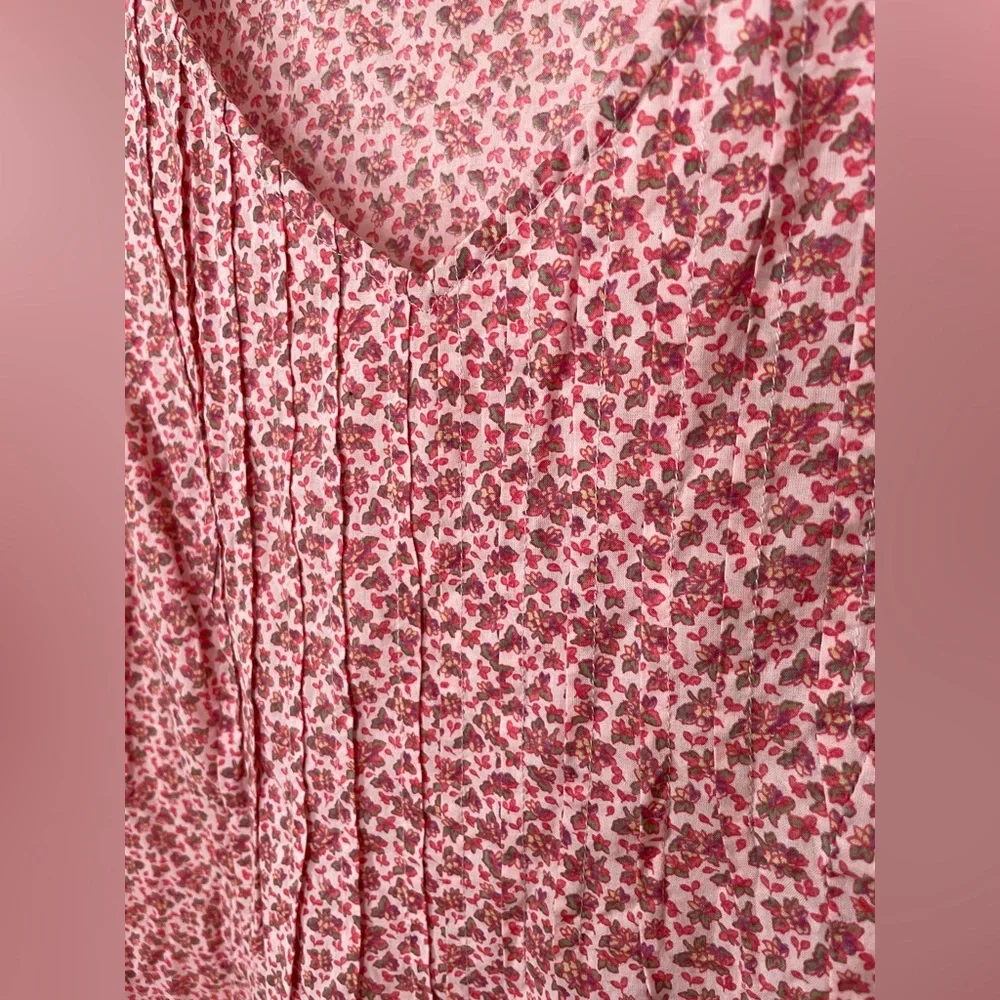 Vintage Cotton Summer dress with embroidery - Picture 4 of 5